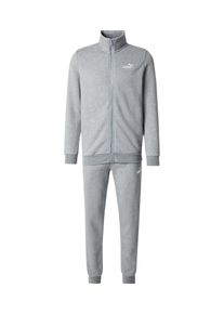 Puma Tréningový komplet 'ESS' Muži sivá melírovaná / biela XL