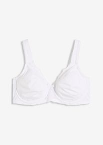 Reggiseno minimizer con spalline imbottite, Bianco, Taglia 85C, bonprix