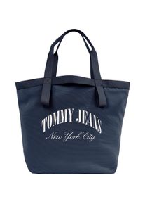 Tommy Hilfiger, Tasche, Tragetasche Canvas Logo - Marineblau, Blau