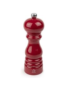 Peugeot PARIS U'SELECT Zirlion Salzmühle rot lackiert 18 cm, Pfeffermühle + Salzmühle, Rot