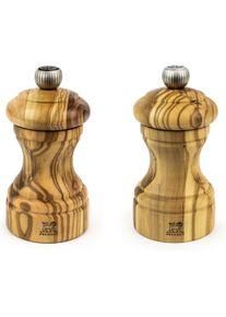 Peugeot Bistro Duo, Pfeffermühle + Salzmühle, Braun