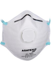 Asatex, Atemschutzmaske, Atemschutzmaske FFP 2 / V NR D mit Ausatemventil (FFP2, 15 x)