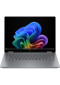 HP OmniBook X Flip 14-fm0056ng (5.51", Intel Core Ultra 5 226V, 16 GB, 512 GB, DE), Notebook, Grau