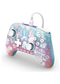 PowerA NSW2 Controller Advantage wired Mushroom Kingdom (Switch 2), Gaming Controller, Mehrfarbig