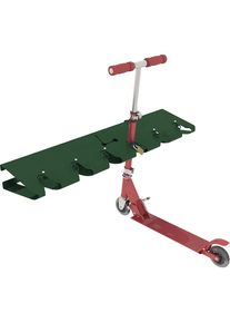 PROCITY Aparcador para monopatines, para montaje en pared, verde musgo