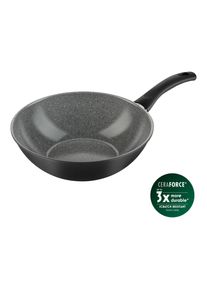 Ballarini Bari Wok, 28 cm, Aluminium, Revêtement antiadhésif en céramique
