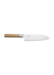 MIYABI KOYA 4000FCv2 Santoku 18 cm, Beige, Tranchant lisse