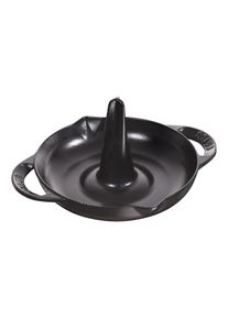Staub Specialities Roaster 24 cm, Fonte, Noir mat