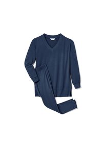 Tchibo - Pyjama - Damen - Gr. L - blau