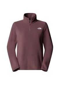 The North Face Womens Glacier Fleece 1/4 Zip Jacket Fleecetrui Dames (S |purper)