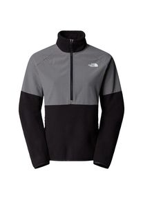 The North Face Womens Glacier Heavyweight 1/2 Zip Jacket Fleecetrui Dames (XXL |zwart/grijs)