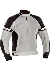 Richa Cool Summer, mesh jas , kleur: Lichtgrijs/Zwart , maat: Lang S