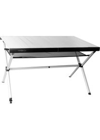 Brunner Accelerate Compack 4 Rolltisch Campingtisch Reisemobil Wohnmobil Aluminium silber