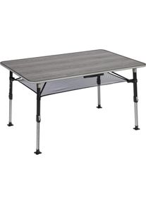 Brunner ELÚ Duplit Campingtisch Gartentisch Terrasse Outdoor 120x80cm Aluminium greywood