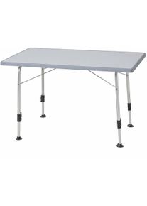 Dukdalf Majestic 3 Elegant NG Campingtisch Klapptisch Gartentisch 115x70cm Outdoor weiß grau