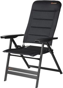 Dukdalf Sublime Campingstuhl Faltstuhl Klappstuhl breite Armlehnen schwarz