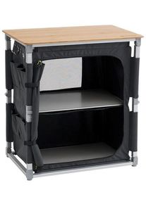 Outwell Padres Küchenschrank Campingschrank Outdoorschrank Küchentisch Camping 75x49x82cm grau