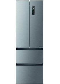 Bomann KG 7354 Stand-Kühl-Gefrierkombination 60cm breit 400 Liter Total No Frost MultiAirflow-System LED Frontdisplay Touch Control Edelstahloptik