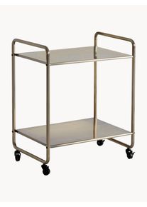 Ellos Home Servírovací vozík Morris Zlatá Kov Š 60 x V 70 cm