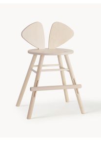 NOFRED Silla infantil de madera de roble Mouse Beige Madera An 52 x F 41 cm