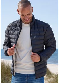 H.I.S. Heren Watt&eacute;-jack in zwart ,maat S (44/46), Witt, 100% Polyester