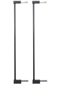 DogSpace Verlängerung 2fach Lassie, schwarz, 14cm(2x7cm)