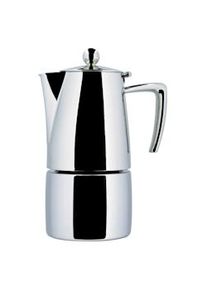 ILSA Slancio cafetera espresso brillante para inducción en acero inoxidable 18/10 taza 1