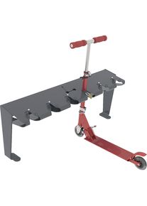 PROCITY Aparcador para monopatines, para montaje en el suelo, gris
