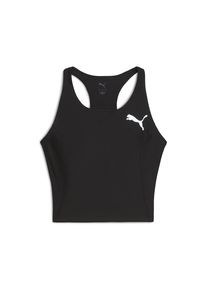 Puma Sporttop 'Raceday' Damen schwarz / weiß Größe XXS