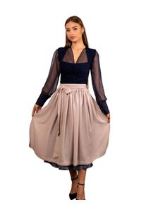 INNA.Trachten Dirndl 'Sophia' Damen blau Größe 32 Geblümt/Floral