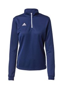 adidas Performance Športová mikina 'Entrada 22' Ženy námornícka modrá / biela XS