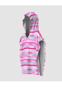 arena Bathrobe - Unisex - Shocking Pink Multi - Size: M - arena Kids Terry Poncho Age 2-5