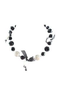 Fiorucci Braccialetto sottile Donna, One Size, nero