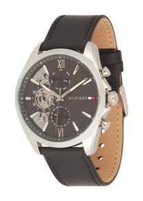 Tommy Hilfiger Heren Analoog horloge 'BAKER' zwart / zilver One Size