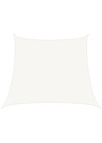 vidaXL Toldo de vela blanco HDPE 160 g/m² 3/4x3 m