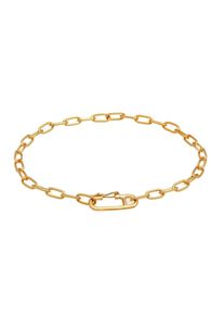 Elli - Catena a maglie intrecciate ovale in Argento Sterling 925 di tendenza Bracciali e Braccialetti 1 pieces female