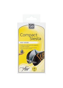 Go Travel Cuscino gonfiabile per il collo Compact Siesta 25 cm nero