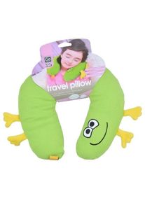 Go Travel Cuscino da viaggio Cuscino per il collo dei bambini 24 cm verde