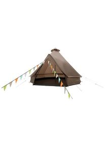 easy camp Vaulen Tipi Group tent brown