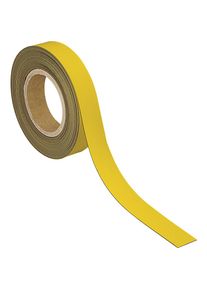 Maul Markeringstape, magneethoudend, l x b = 10000 x 30 mm, VE = 2 stuks, geel