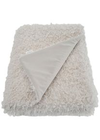 Apelt, Plaid &raquo;Missouri 130x170&laquo; kuschelig weich, natur, Polyester, B/L: 130 cm x 170 cm, natur