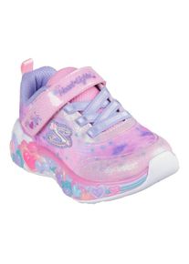 Skechers , Jungen , Lauflernschuh »ETERNAL HEART LIGHTS« , Blink, -Klettschuh mit Herz-Applikation, Größenschablone zum Download , hellrosa-multi ,...