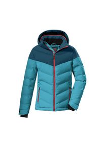 Killtec , Kinder , Skijacke »KSW 157 GRLS SKI QLTD JCKT« Wasserabweisende, winddichte Winterjacke mit abnehmbarer Kapuze , türkis , 176 , 176 ,...