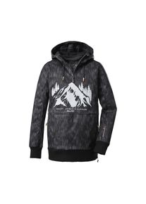 Killtec , Windbreaker »KSW 124 MN WNDBRKR« Winddicht, wasserabweisend, atmungsaktiv, verstellbare Kapuze , schwarz , XL , XL , Windbreaker mit...