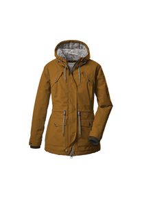 G.I.G.A. by Killtec G.I.G.A. DX by killtec , Damen , Parka »GW 8 WMN PRK« Wasserdichter Parka mit verstellbarer Kapuze und Taillenweite , curry , 40 , 40 , Warmer...