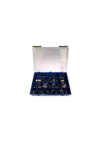 HI-GRIP Hose Clip Set, 135pcs, Ruostumaton teräs, Hopea, 50mm - HGZAB1RS