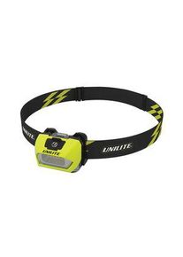 Unilite Otsalamppu, LED, 3x AAA / Ladattava, 350lm, 27m, IPX6, Musta / keltainen - PS-HDL6R