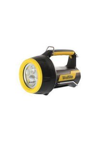 Wolf Safety Hand Torch, LED, Ladattava, 430lm, 5m, IP67, Musta / keltainen - XT-70H
