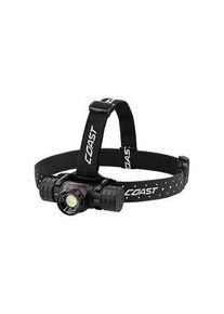 Coast Otsalamppu, LED, Ladattava, 2700lm, 295m, Musta - XPH34R