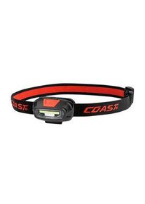 Coast Otsalamppu, LED, Ladattava, 270lm, 20m, Musta / Punainen - FL13R